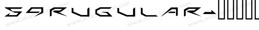 59 rugular字体转换